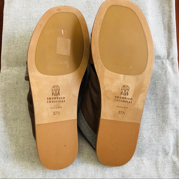 Auth Brunello Cucinelli sandals with Monili beads - Picture 7 of 16